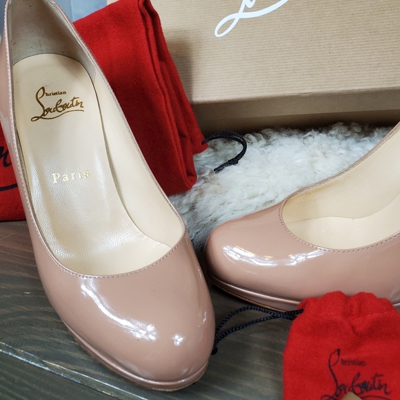 Louboutin Patent Leather 120 Pump - Picture 2 of 9